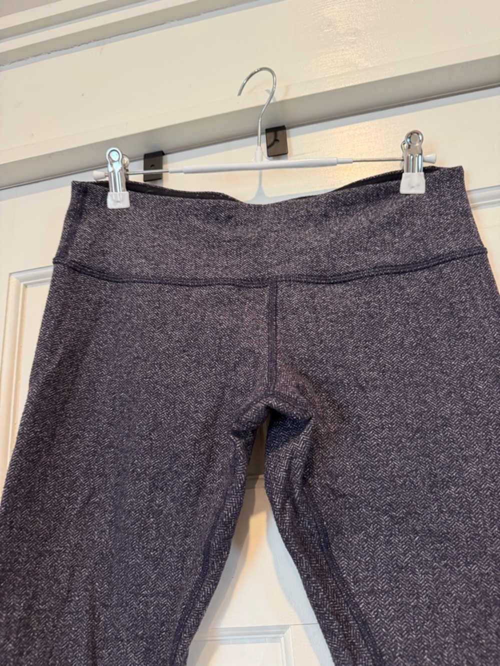 Lululemon Heathered Purple Blue Leggings - Picture 2 of 5